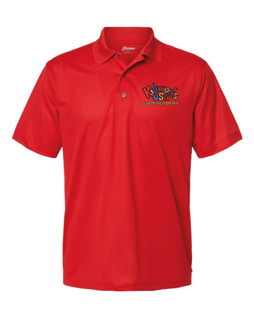 Kidworks USA Faculty Men's Saratoga Performance Mini Mesh Polo